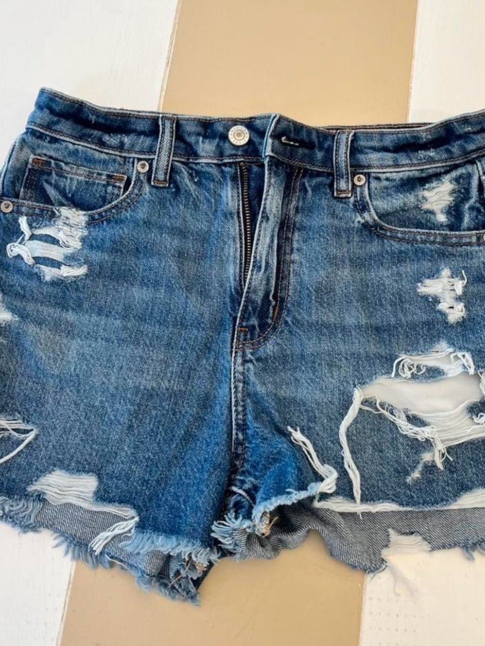 Women’s A.E. High Rise Mom Short